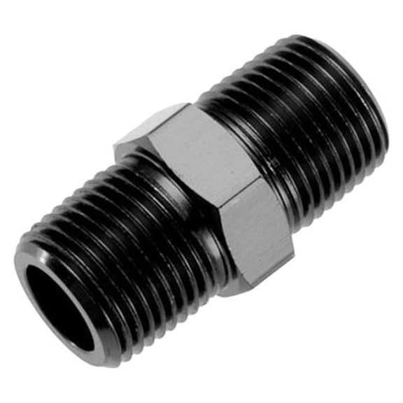 Red Horse Performance RHP911-04-2 04AN NPT Male Pipe Union - Black
