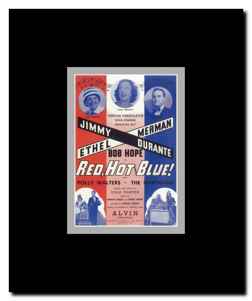 Red Hot And Blue (Broadway) Framed Movie Poster