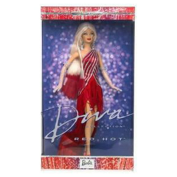 Red Hot Barbie Doll The Diva Collection 2002 Mattel No. 56707 NRFB
