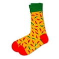thumbnail image 1 of Red Hot Chili Pepper Socks Yellow (Unisex), 1 of 2