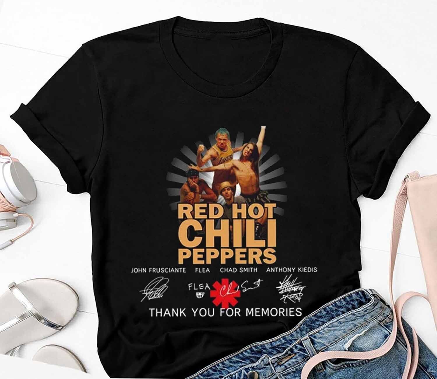 Red Hot Chili Peppers 2024 Tour Signature Shirt
