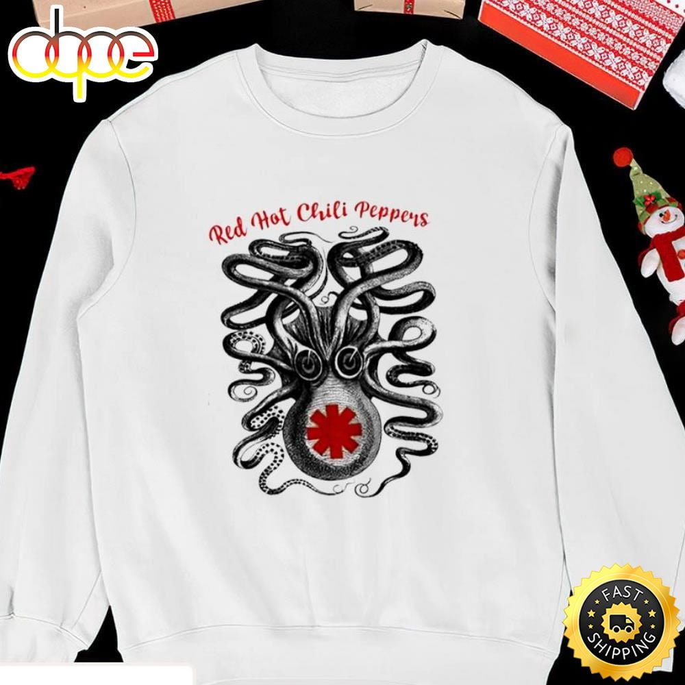 Red Hot Chili Peppers 2024 Tour T Shirt Crewneck Sweatshirt, Size Xl