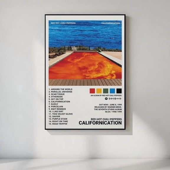 Red Hot Chili Peppers Californication 41 Poster Size 24''x36'' GoldenGate Collective