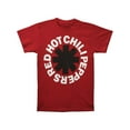 thumbnail image 1 of Red Hot Chili Peppers Men's  Black Asterisk T-shirt Red, 1 of 2
