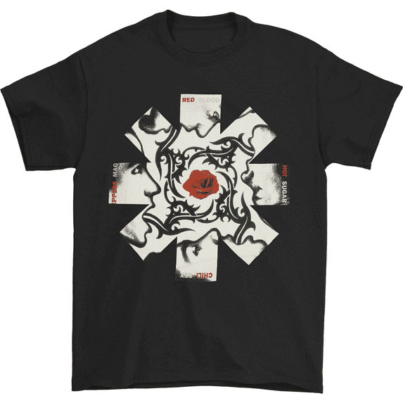 Men's Red Hot Chili Peppers Blood, Sugar, Sex & Magik T-shirt Small Black