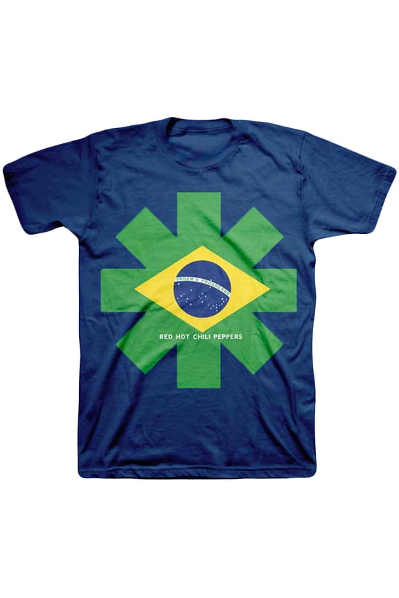 Men's Brazil Asterisk T-shirt Small Blue
