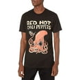 thumbnail image 1 of Red Hot Chili Peppers Men's Squid T-Shirt Black Large | Officially Licensed Merchandise, 1 of 2