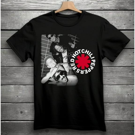 Red Hot Chili Peppers Rock Band T-Shirt Black S-3XL