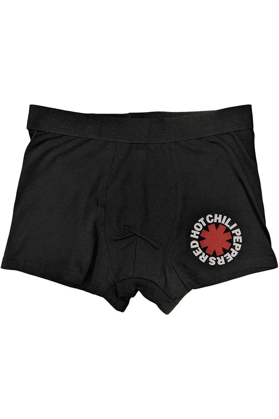 Red Hot Chili Peppers Unisex Boxers: Classic Asterisk (Medium)
