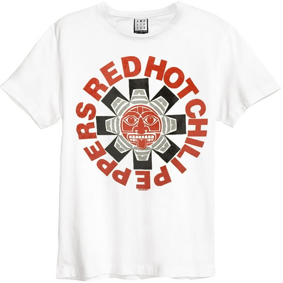 Red Hot Chili Peppers Unisex T-Shirt Aztec (Medium)