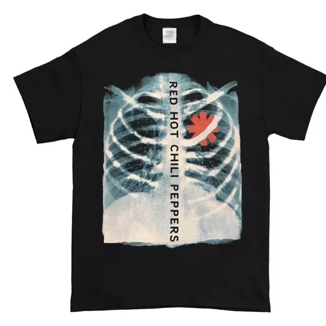 Red Hot Chili Peppers X Ray Music Album T shirt