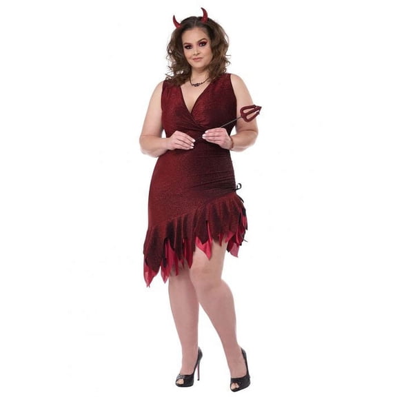 California Costumes Red-Hot & Sizzling Women's Plus Size Adult Costume | 2XL Female