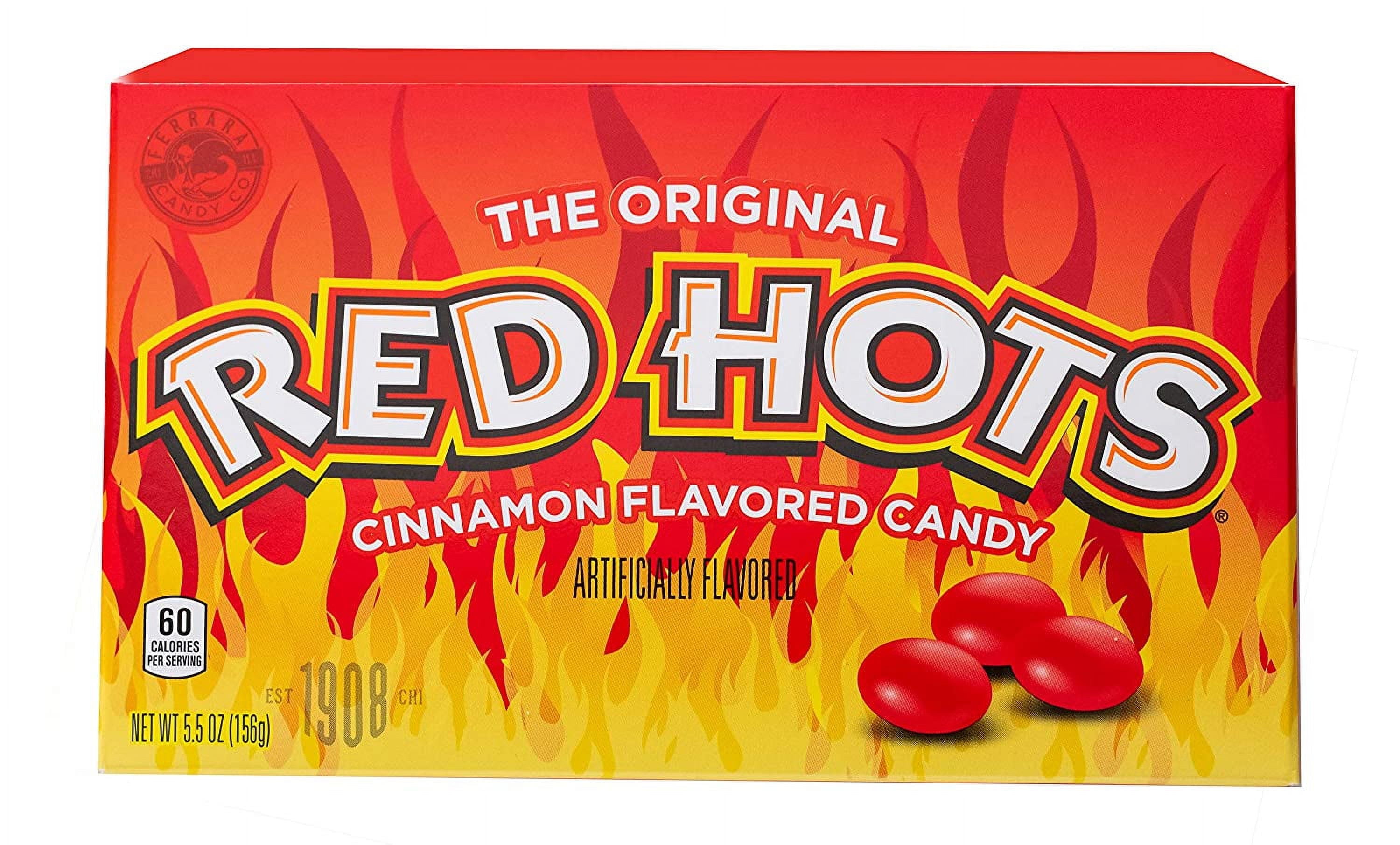 Red Hots Cinnamon Candy, 5.5 Ounce Box, Pack of 12 - Walmart.com