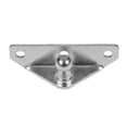 thumbnail image 1 of Red Hound Auto 1 Ball Stud Mounting Bracket 10mm Compatible with Gas Prop Strut Spring Lift for RV Camper Toolbox Tonneau Covers Cabinets and More Coated Steel Angled Base Inside Mount, 1 of 5