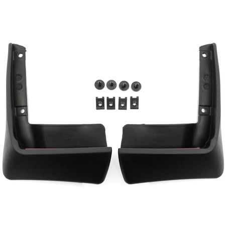 Red Hound Auto 2010-2015 Compatible with Toyota Prius Mud Flaps Mud Guards Splash Rear 2pc Set 00016-47225
