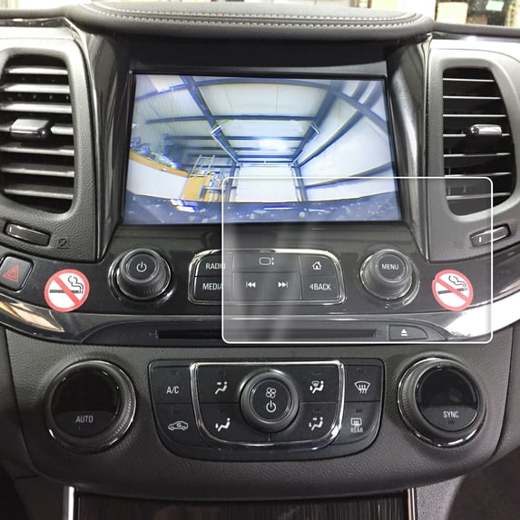 Red Hound Auto 2014-2018 Compatible with Chevrolet Impala MyLink Screen Saver 1pc Custom Fit Invisible High Clarity Touch Display Protector Minimizes Fingerprinting 8 Inch