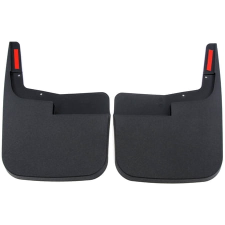 Red Hound Auto 2015-2019 Compatible with Ford F-150 Mud Flaps Guards Splash Front Molded 2pc Pair (Without Fender Flares) FL3Z-16A550-CA