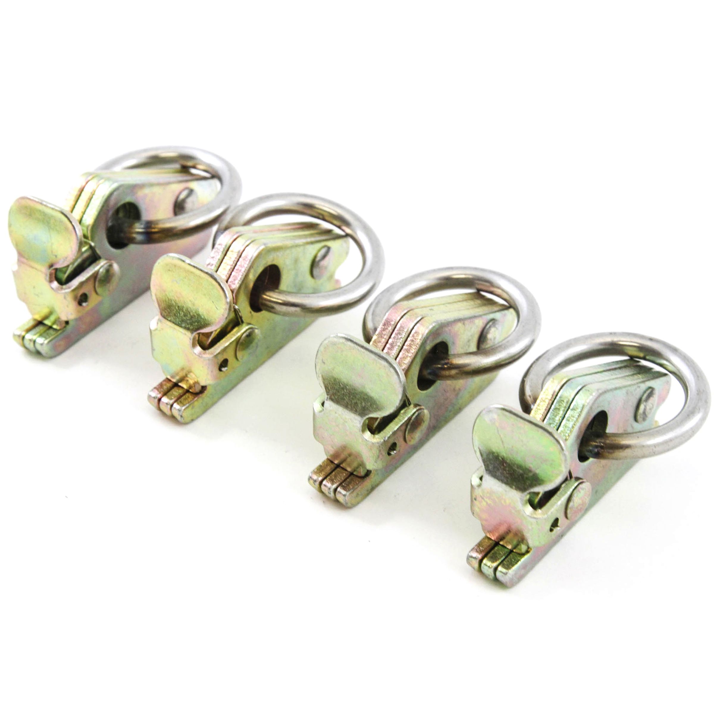 Truck Box Rings Red Hound Auto 4 Heavy Duty E Track Hook Rings Cargo Van Enclosed ...