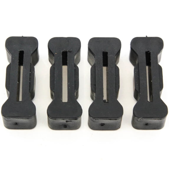 Red Hound Auto 4 Rubber Tailgate Latch Bumpers Compatible with Chevrolet GMC S10 Sonoma 15726082 Fits select: 1994-2004 CHEVROLET S TRUCK