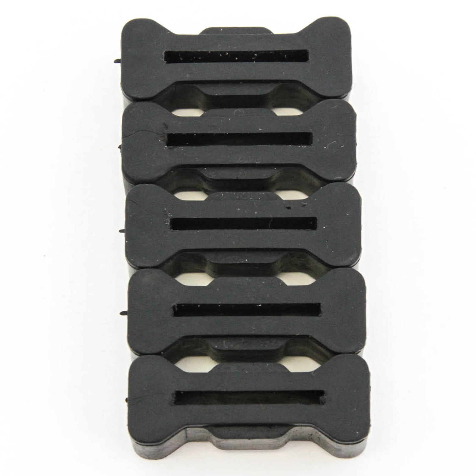 Red Hound Auto 5 Rubber Tailgate Latch Bumpers Compatible with Chevrolet GMC S10 Sonoma 15726082