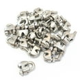 thumbnail image 1 of Red Hound Auto 50 - Stainless Steel Wire Rope Cable Clips 1/8 Inches - 3mm Premium, 1 of 5