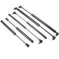 thumbnail image 1 of Red Hound Auto 6pc Combo KIT Compatible with 1999-2004 Jeep Grand Cherokee Prop Lift Rod Supports 2) Hood 2) Tailgate Liftgate Hatch Trunk 2) Rear Window Glass Door Set 614069, 613581, 612949, 1 of 3
