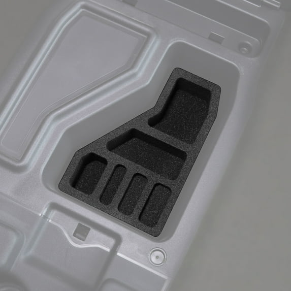 Red Hound Auto Center Console Organizer Vehicle Organizational System Insert Compatible with Ford F-150 2011-2014 (fold Down armrest Only, Will not fit Bucket Seats Full Console) Black Anti-Rattle