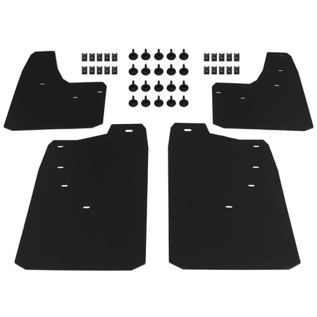 Red Hound Auto Compatible with Chevrolet GMC Silverado Sierra 1999-2007 1500 2500 3500 Mud Flaps Guards Splash Custom Fit Includes Hardware Front and Rear 4 Piece Left and Right Full Set