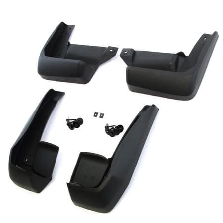 Red Hound Auto Compatible with Honda Civic 2016-2017 Mud Flaps Splash Guards Front and Rear Molded 4pc Full Set Does not fit Si Models 08P00-TBA-100 08P00TBA100