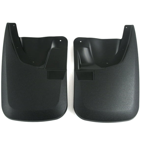 Red Hound Auto Compatible with 2011-2016 Super Duty Mud Flaps Guards Splash Front Molded 2pc Set (Without Fender Flares) 8C3Z-16A550-CB 8C3Z16A550CB