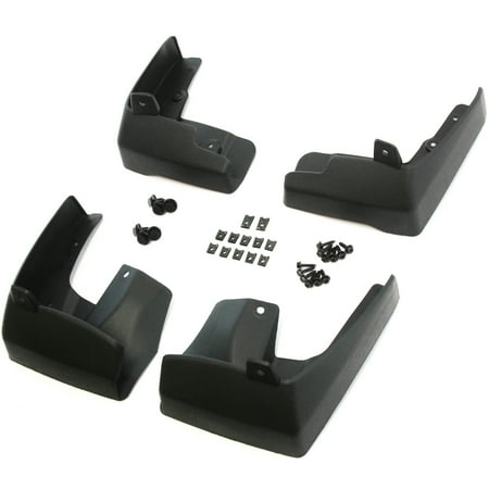 Red Hound Auto Compatible with Subaru Outback 2015-2019 Mud Flaps Splash Guards Front and Rear Molded 4pc Full Set J101SAL350 J101SAL000