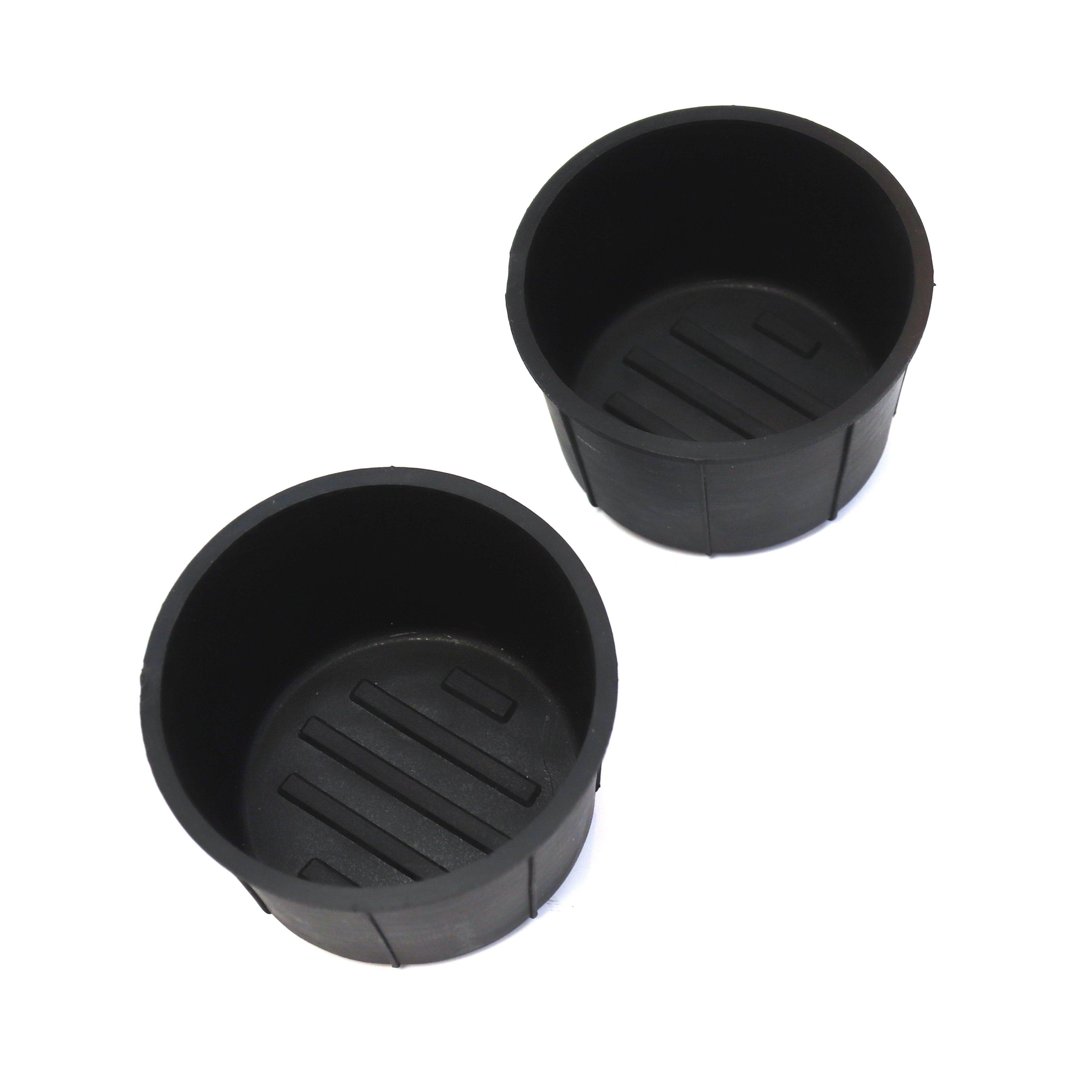 Red Hound Auto Cup Holder Inserts 2 Piece Compatible with Infiniti QX80 2011-2019 fits Front Center Console Rubber Black Liner Beverage Hol 並行輸入品 Red Hound Auto Cup Holder Inserts Compatible with Dodge Ram