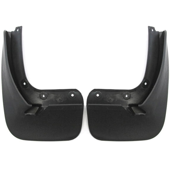 Red Hound Auto Custom Molded REAR Mud Flaps Compatible with 2015-2017 VW GTI MK& Mud Guards Splash Protectors 2pc