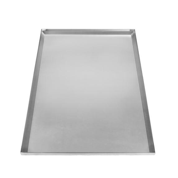 Red Hound Auto Metal Replacement Tray for Dog Crate 29 x 18 Inches FLAT-A-WAY Heavy Duty Galvanized Steel Chew Proof Kennel Cage Pan Leakproof Liner Compatible with Midwest iCrate, New World and More
