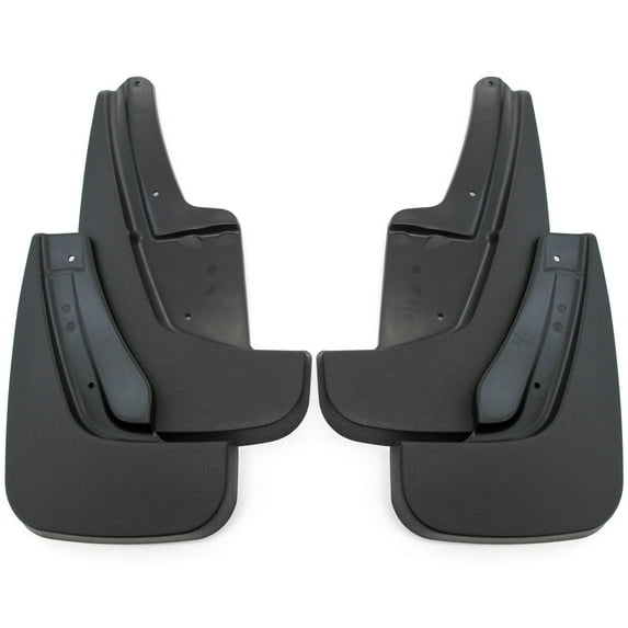 Red Hound Auto Molded Mud Flaps Compatible with Dodge Durango 2011-2019 Select Models - Front & Rear Full 4 Piece Set 82212022AB