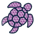 thumbnail image 1 of Red Hound Auto Sea Turtle Geometric Purple Sticker Decal Wall Tumbler Cup Window Car Truck Laptop 6 Inches, 1 of 3