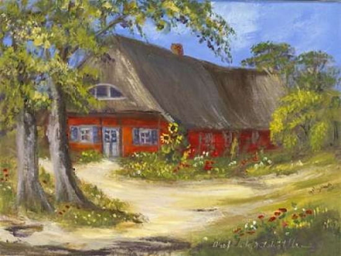 Red House Canvas Art - Katharina Schottler (22 x 28)