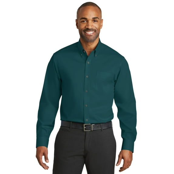 Red House RH78 Mens Non-Iron Twill Shirt, Bluegrass - 4XL
