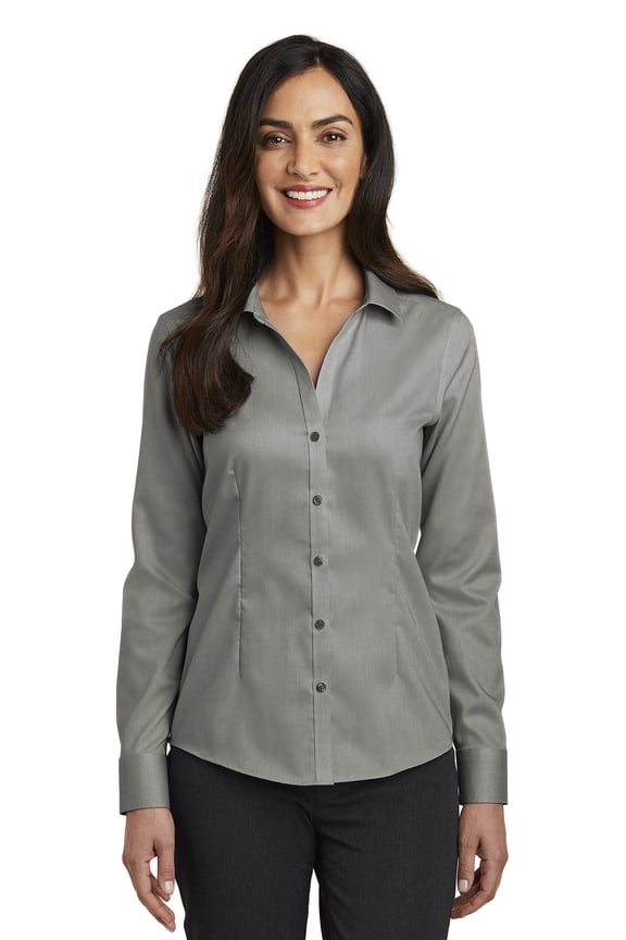 RH250 Ladies Pinpoint NonIron Shirt, Womens Button Down Shirts