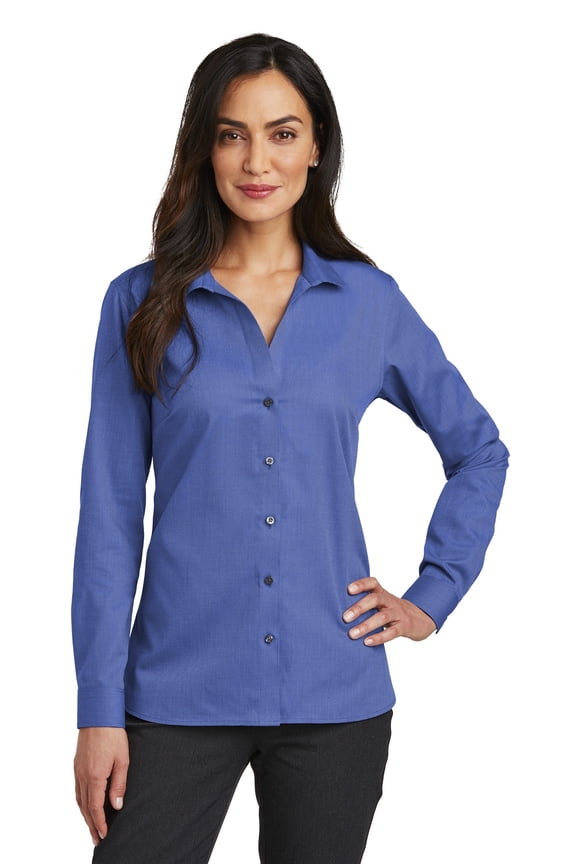 RH470 Ladies Nailhead NonIron Shirt, Womens Button Down Shirts