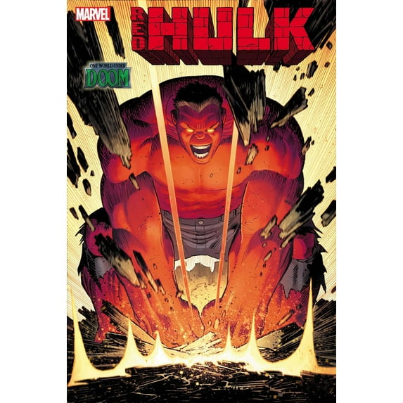 Red Hulk #1 John Romita Jr Var John Romita Jr Var Marvel Prh Comic Book 2025