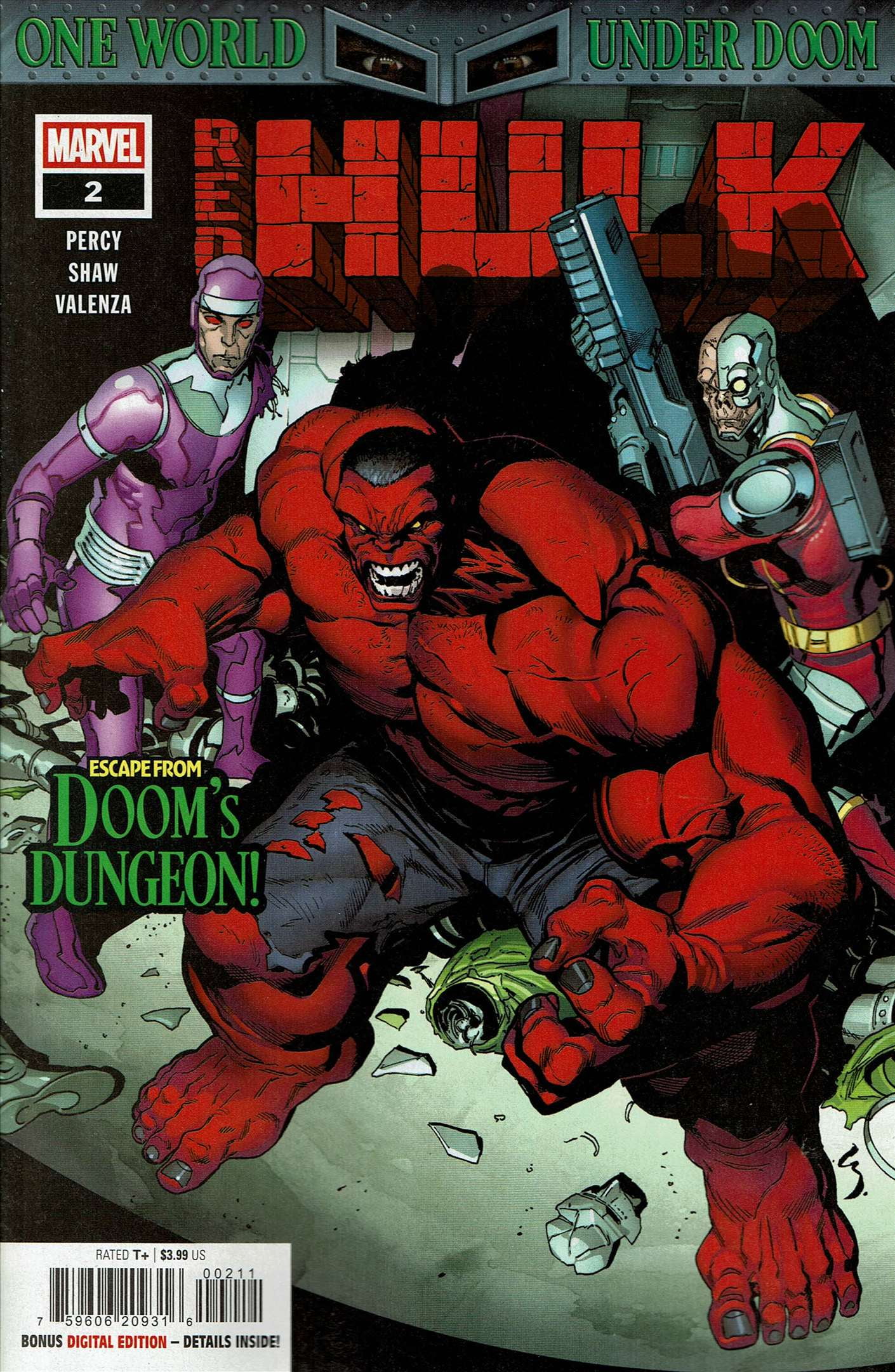 Red Hulk #2 VF ; Marvel Comic Book - Walmart.com