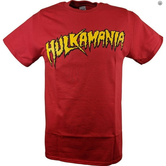 Red Hulk Hogan Hulkamania Mens T-shirt XL