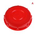 Red IBC Lid Water Liquid Storage IBC Tank Fitting Plastic Cover Cap