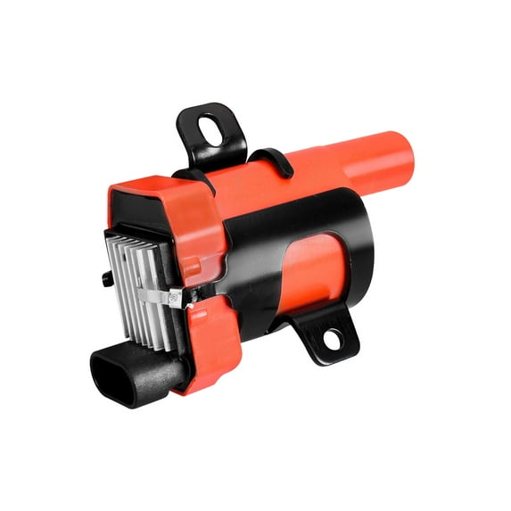 Red Ignition Coil Compatible with 1999-2005 Chevrolet Silverado 2500 6.0L Replacement for UF262