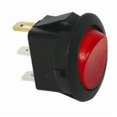thumbnail image 1 of Red Illum Round Rocker - 16A 12V SPST, 1 of 1