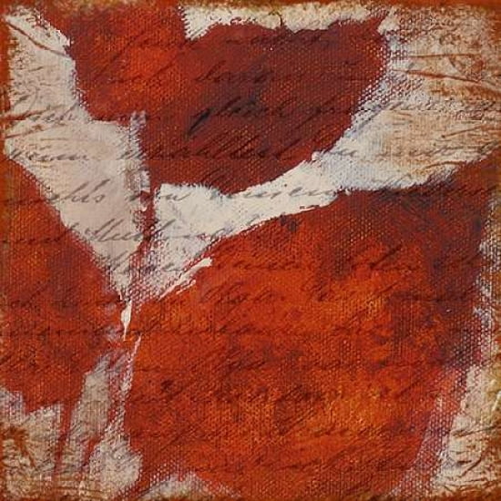 Red Impressions I Canvas Art - Lanie Loreth (24 x 24)
