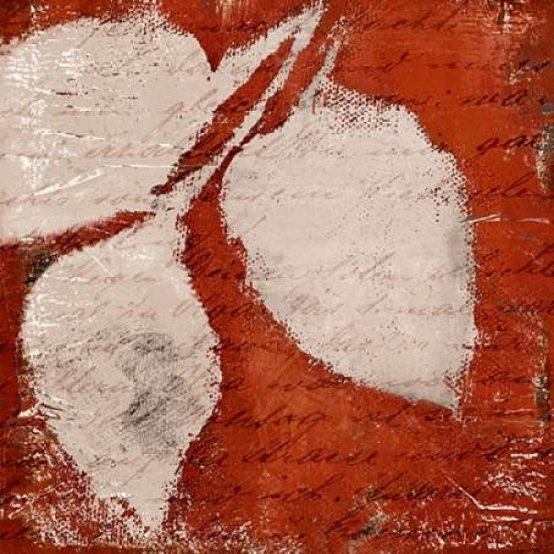 Red Impressions II Canvas Art - Lanie Loreth (24 x 24)