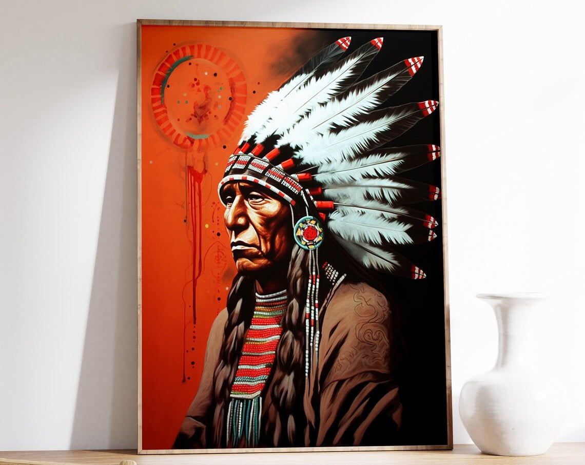 Choctaw Flag US USA Native American Indian Gift T-shirt sold by Kalilur Rahman | SKU 10517067