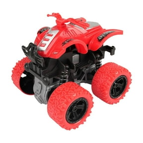 Red Inertial Stunt Racing Car Toy Kids 360 Spin Flip Push Go Friction Vehicle For Boys Children Party Play Fun Cool Design Action